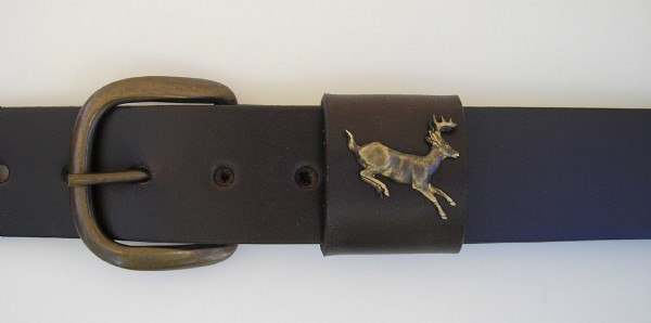 Whitetail  Deer Jumping Belt 1.50" - 1870/1.5